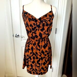 Size small cheetah print cami dress